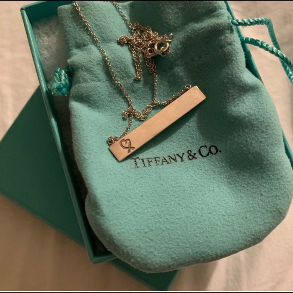 Tiffany and Co Bar Necklace